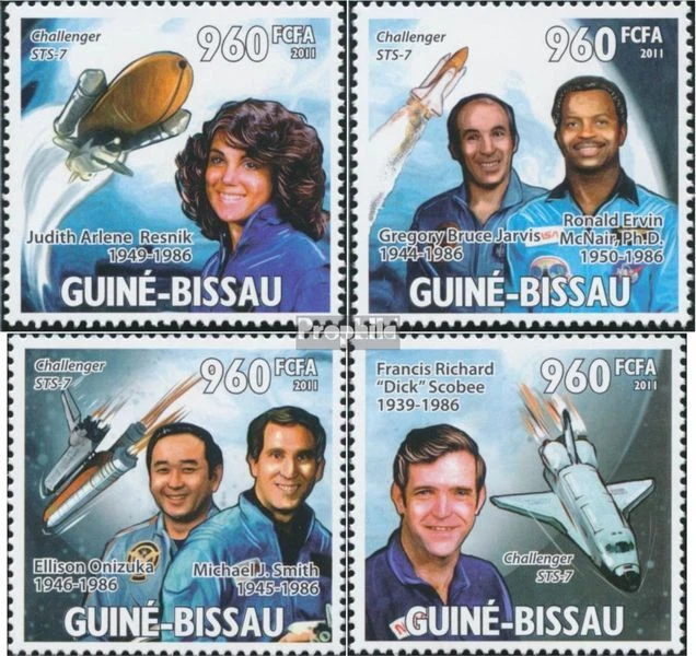 Estampillas Guinea-Bissau 2011 Mi 5308-5311 (completas. edición) como nuevo MNH 2011 Challenge Foto 1 de 1