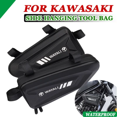 For Kawasaki Z900 Z900RS Motorcycle Saddlebags Waterproof Triangle Tool Side Bag - Изображение 1 из 4