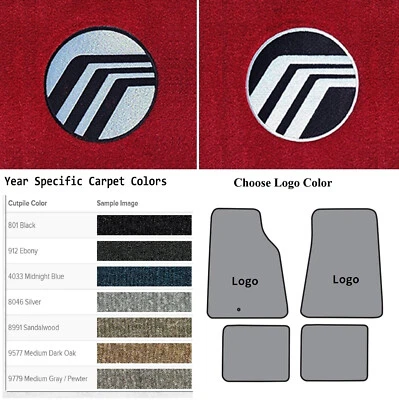 Alfombrillas Cutpile ACC 2003-2004 Mercury Marauder Mercury Logo 4 piezas Foto 1 de 4