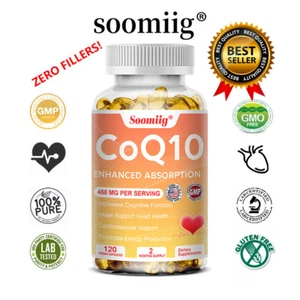 Q10 Coenzym á 450 mg - 120 Kapseln (V) - 100% Ubichinon - Natürlich - Bild 1 von 11