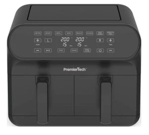 PremierTech Friggitrice ad Aria da 8 Litri Doppio Cestello 8 Programmi 1700watt - Foto 1 di 14
