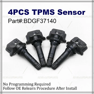 SET OF 4 TIRE PRESSURE SENSOR TPMS FOR 2019 2020 MAZDA 3 2020 MAZDA 6 CX-30 - Image 1 of 4