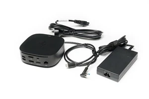 HP USB-C Universal Dock HSN-IX02 G2 with 120W Power AC Adapter - Picture 1 of 4