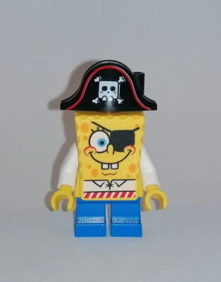 LEGO SpongeBob - SpongeBob als Pirat - Minifigur Figur Schwammkopf Pirate 3817 - Image 1 of 3