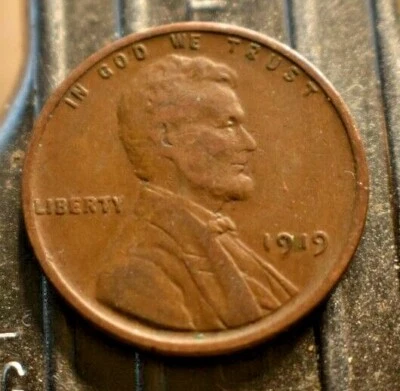 1919-P Lincoln Wheat Cent 1c.   (#8610) - Image 1 of 2