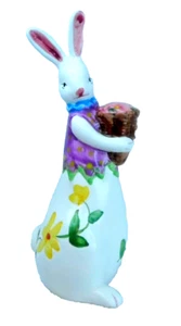 Ceramic Easter Bunny Table Decor 2.5" x 2" x 7" - Picture 1 of 2