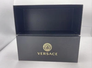 Versace Sunglasses VE2249 100287 Gold Dark Gray Aviator Authentic BOX ONLY - Picture 1 of 5