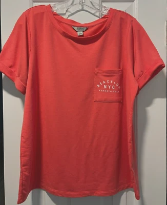Camiseta Kenneth Cole Reaction Coral Tejido Elástico Bolsillo, Talla Grande Foto 1 de 4