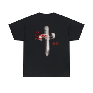 21 Slaughter Gang Savage It's All A Blur Tour Cuchillo Camiseta 2023 - Algodón pesado - Imagen 1 de 9