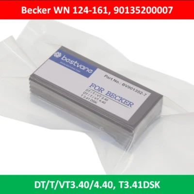 BESTVANE 7X Deslizador de carbón 90135200007 WN124-161 para bomba de vacío Becker DT3.40 VT4.40 DSK