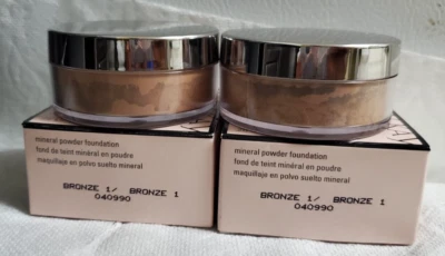 2 Mary Kay Mineral Powder Foundation Bronze 1 Discontinued 040985 NIB  - Image 1 of 4