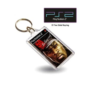 50 centavos a prueba de balas Playstation 2 llavero estilo plástico inspirado en PS2 - Imagen 1 de 1