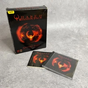 Quake II Mission Pack Ground Zero (Big Box Edition Game - PC CD-ROM, 1996) - Picture 1 of 9