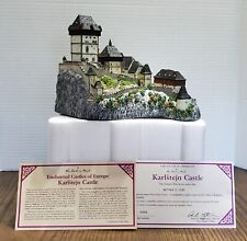 Danbury Mint Karlstejn Castle Enchanted Castles of Europe Czech Republic 0424
