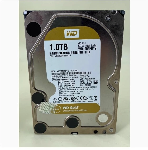 Suitable for Western Digital 1t Enterprise Gold Disk wd1005fbyz 128m Cache 3 - Image 1 of 1