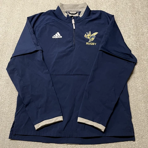Georgia Tech Yellow Jackets Sweater Men Small Nike NCAA College Rugby Pullover Cover