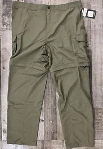 Pantalones de rendimiento Swiss Alps verdes convertibles ligeros de secado rápido talla XXL - Imagen 1 de 7