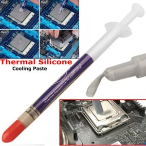 Silikon Wärmeleitpaste Kühlpaste Fett Spritze Prozessor für PC Neu New - Bild 1 von 4