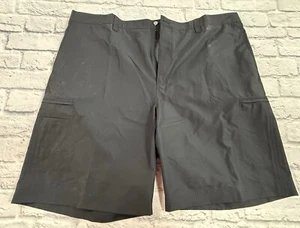 VTG Callaway Golf X Series Mens Cargo Shorts Size 48 Flat Front Black NWOT - Picture 1 of 9