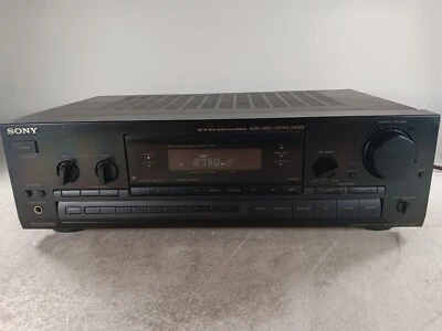 Sony STR-D590 4 Channel 80 Watt Receiver (Powers up, but isn't functioning) - Image 1 of 4