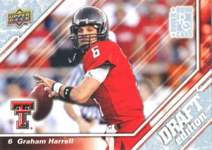DRAFT-EDITION Graham Harrell RC PACKERS Texas Tech RED-RAIDERS - Picture 1 of 1
