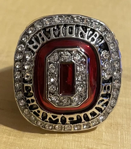 Ezekiel Elliott Ohio State 2014 National Championship Ring, Ship From US Cover
