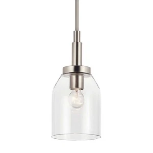 Kichler 52725 Madden 7"W Mini Pendant - Nickel - Picture 1 of 12