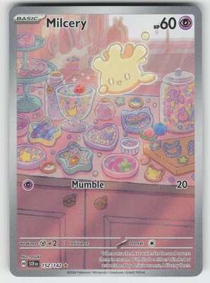 Milcery Illustration Rare SV07: Stellar Crown 152/142 Pokemon - Image 1 of 2