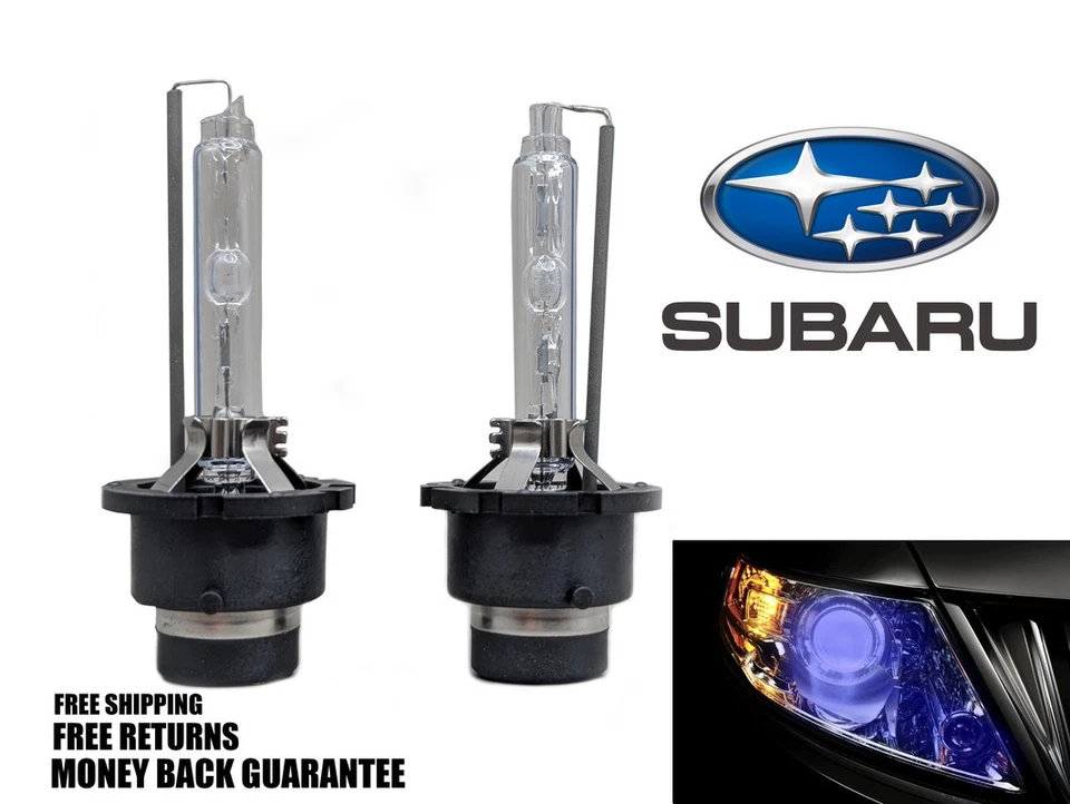10000K Deep Blue HID Xenon Headlight Bulb for SUBARU OUTBACK 2015-2017 Low x2 - Image 1 of 1