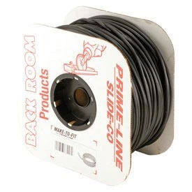 Retentor de tela Prime Line P 7552 spline 0,120 1/8" diâmetro 500 rolo preto - Imagem 1 de 1