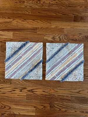 Surya Set of 2 Throw Pillow Covers 18" Square - Image 1 of 4