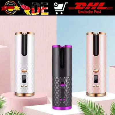 Lockenstab Automatischer Mini Lockenstab 150°C-200°C Lockenstab USB Aufladbarer - Bild 1 von 4