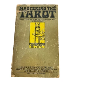 Mastering the Tarot by Eden Gray 1973 First Printing Paperback Book - Imagen 1 de 5