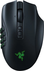 Razer Naga V2 Pro Wireless MMO Gaming Mouse: 19+1 Programmable Buttons w/Swappab - Afbeelding 1 van 7