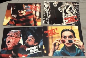 RARE VINTAGE 10"x8" UK FOH STILL SET (x4) - FREDDY'S DEAD: THE FINAL NIGHTMARE - Bild 1 von 1