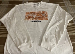 Vans Off The Wall Long Sleeve Loose Fit T-Shirt Size Large Men’s NWT - Picture 1 of 3
