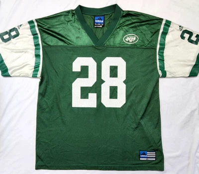Vintage New York Jets Martin Curtis #28 Adidas Football Jersey NFL Mens Xl - Image 1 of 4
