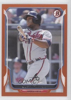 2014 Bowman Orange /250 Justin Upton #167 - Image 1 of 2