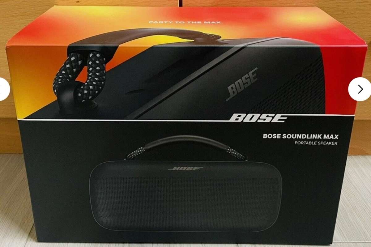 Bose SoundLink Max Portable Speaker - Black 883848-0100 for sale