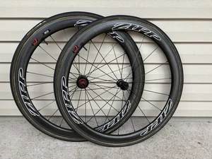 Zipp 303 Firecrest Road Bike Rim Brake Carbon TUBULAR Wheelset with tires. 11spd - Picture 1 of 11