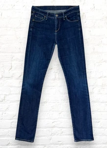 Citizens of Humanity Elson Medium Rise Straight Leg Ankle Blue Jeans Size 24 - Picture 1 of 3