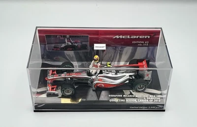 Minichamps 1/43 Lewis Hamilton McLaren Mercedes MP4-25 2010 Canada Qualifying - Image 1 of 4