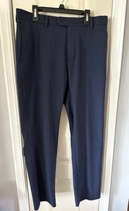 Banana Republic Hose Herren 32x 30 Modern Slim Slacks Trousers Pants Navy - Bild 1 von 11
