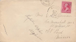 Minnesota Byron 1892 Zielscheibe einige Randabnutzungen. - Bild 1 von 1