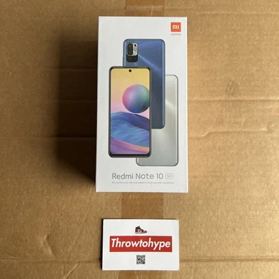 Xiaomi Redmi Note 10 5G Graphite Gray 128GB 4GB RAM Unlocked Brand New Sealed - Image 1 of 4