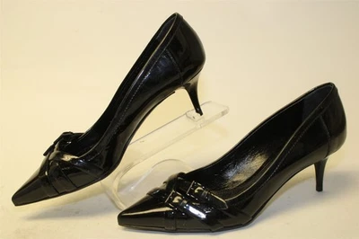 Burberry NEW Womens Size 7 37 Patent Pointed Toe Stiletto Pumps Italy Made Shoes - Image 1 of 4