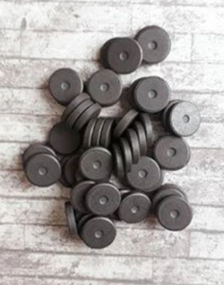 POCKETCRAFT Small Craft Magnets x12 14mm Strong Round Disc Tiny For Kids Fridge Photo Supply