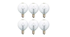 25W Wax Melt Warmer Light Bulb Full Size Scentsy Warmers Candle Dimmable 6 Pack - Picture 1 of 8