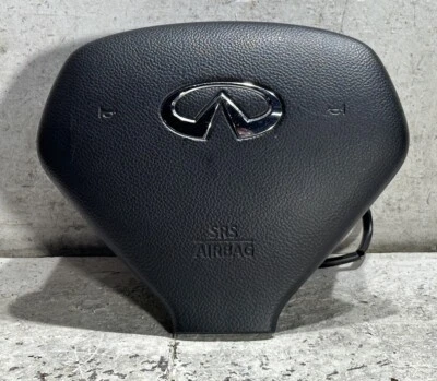 INFINITI Q60 2014 2015 AIRBAG LADO DEL CONDUCTOR IZQUIERDO VOLANTE AIRBAG OEM NEGRO Foto 1 de 4