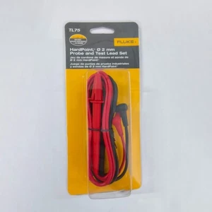 Cable de prueba de sonda de 2 mm punto duro Fluke TL75 1 PIEZA NUEVO en caja - Imagen 1 de 6